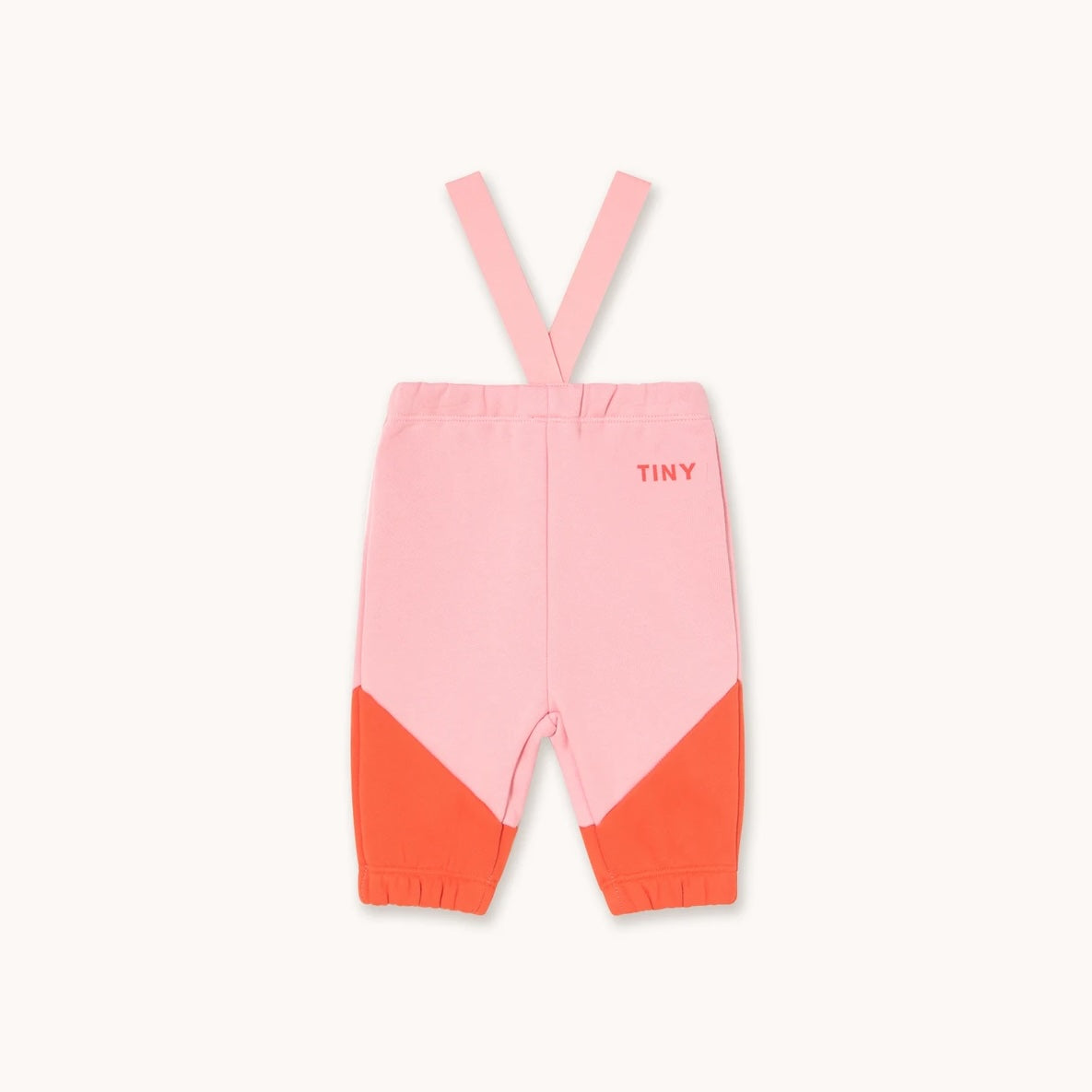 TINY COLOR BLOCK BABY SWEATPANT - PINK