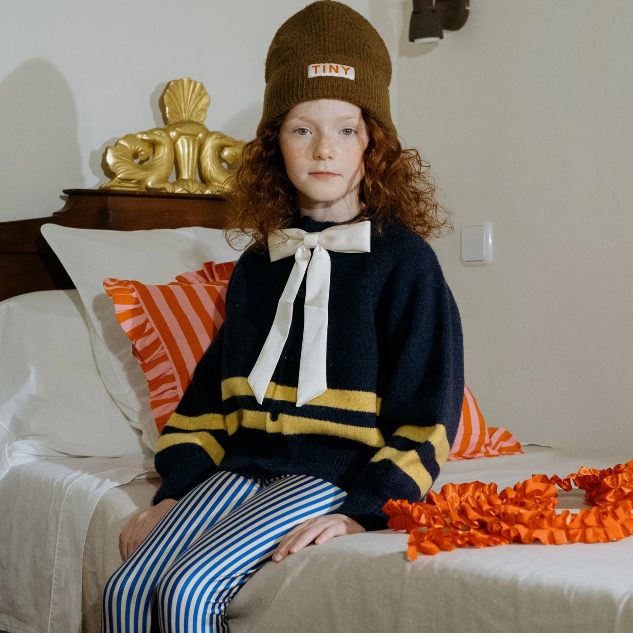 STRIPES SHINY LEGGINGS