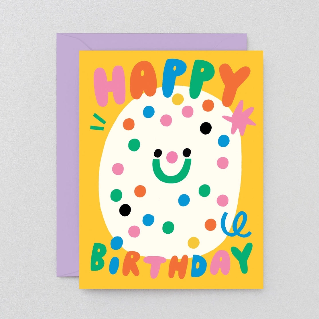 'hb Confetti' Kids Birthday Greetings Card