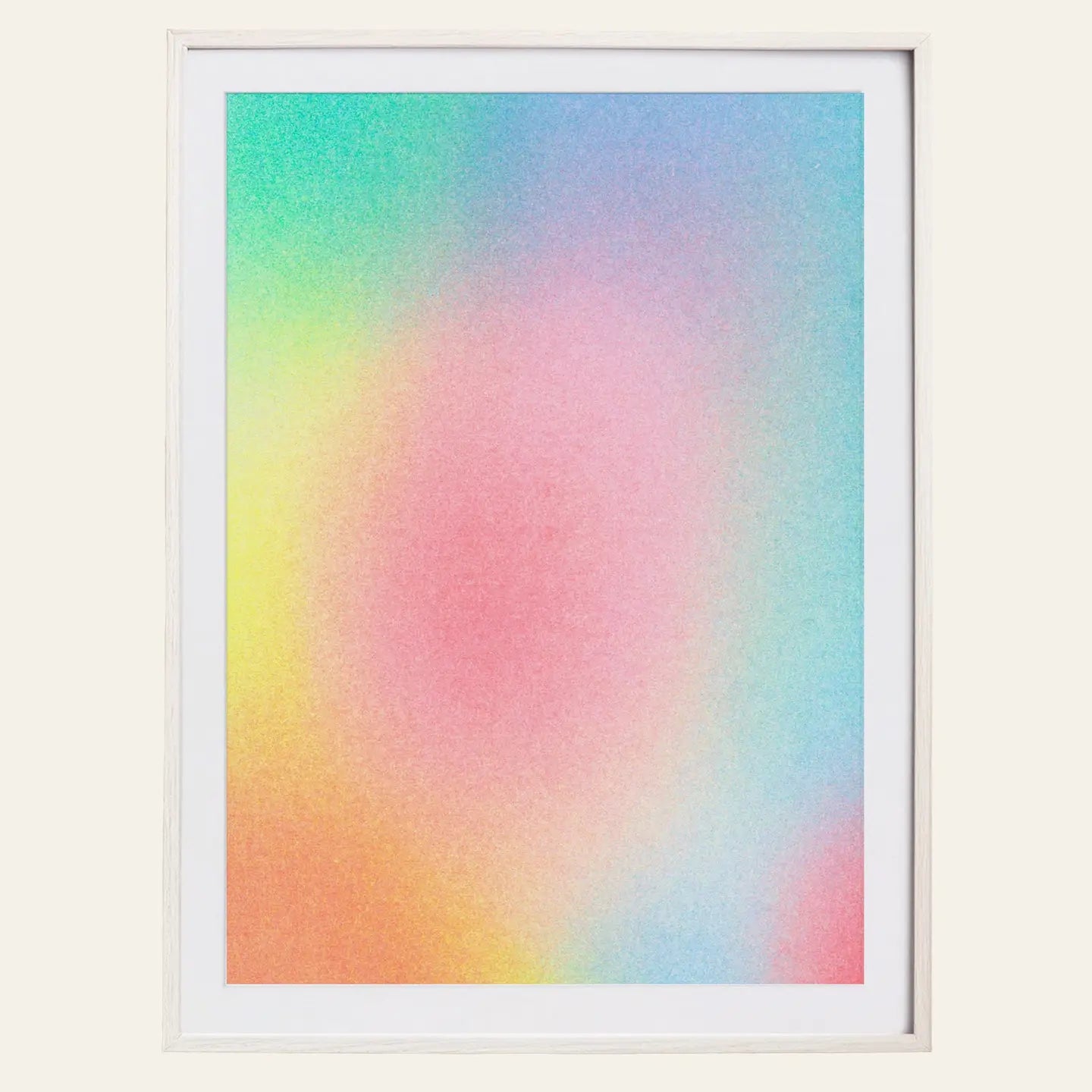 Gradients Art RISO Print Poster