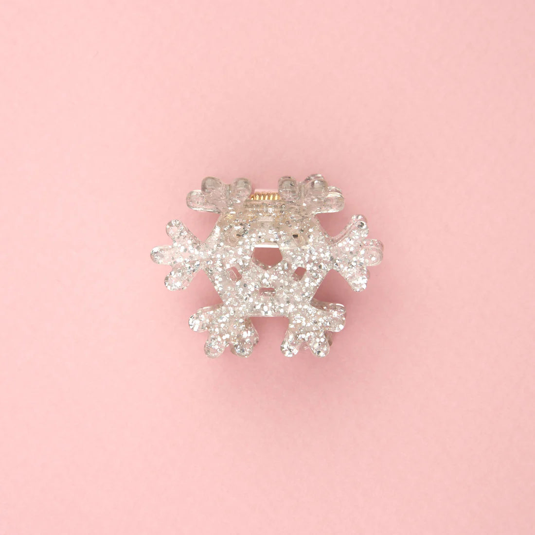 Snowflake Mini Hair Claw