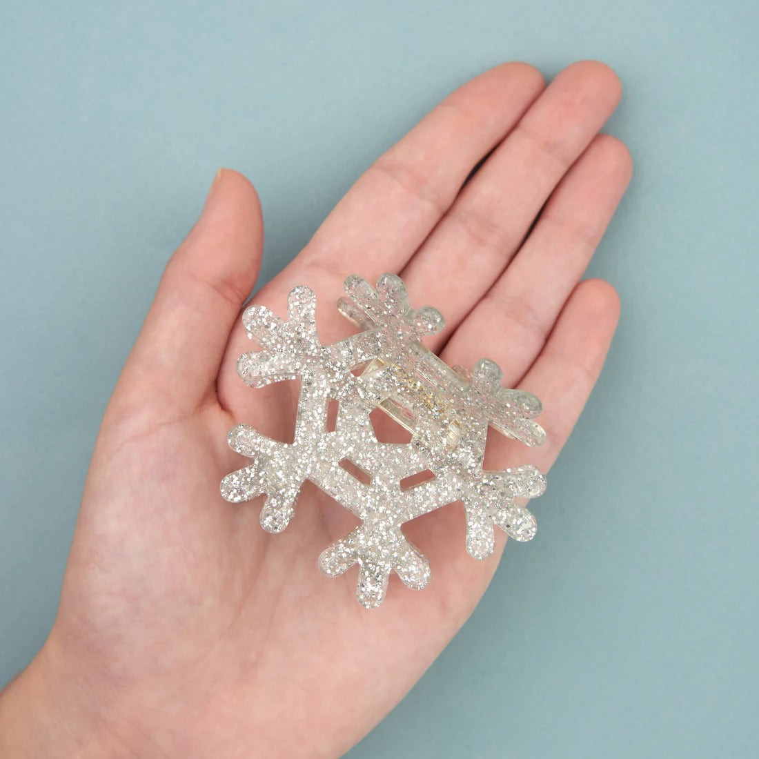 Snowflake Hair Claw