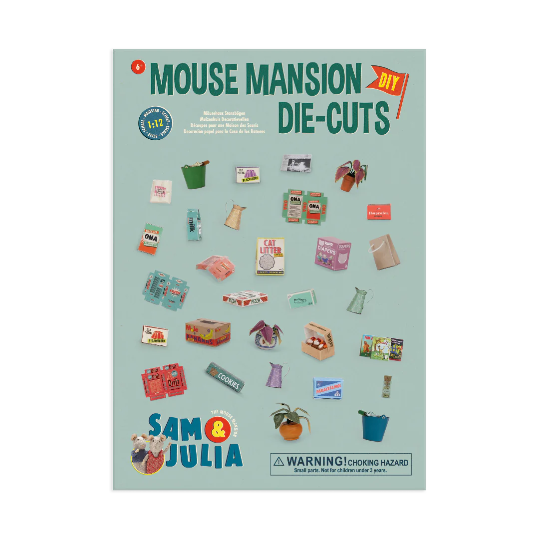Mouse House Decoration Sheets