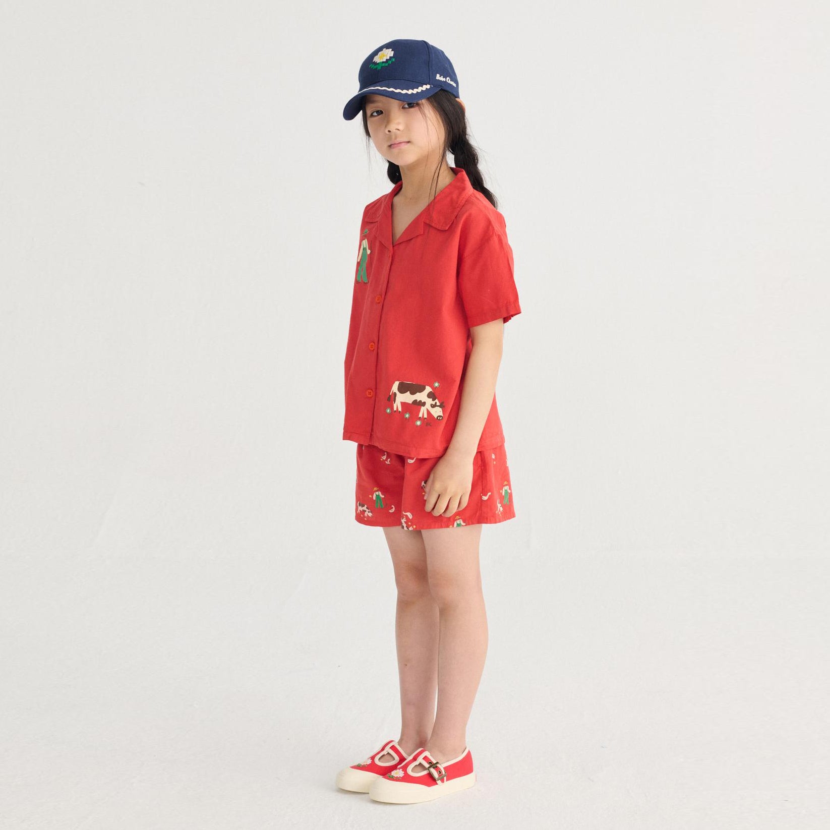 Pixel Daisy twill cap