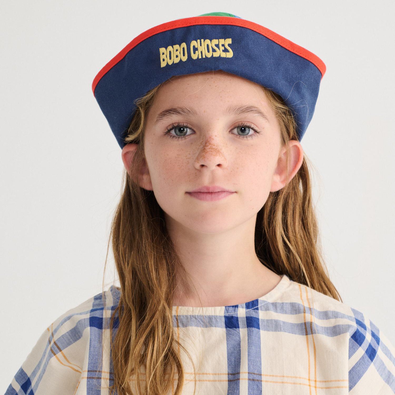 Bobo Choses color block sailor hat