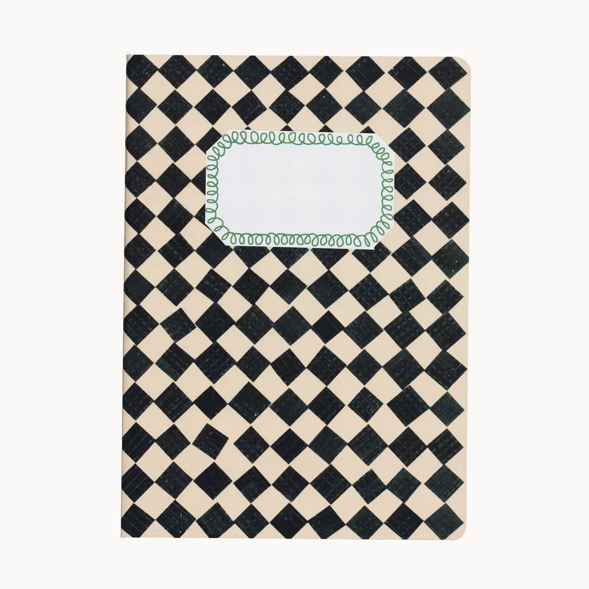 A5 Black and White Chequered Sketch/Notebook