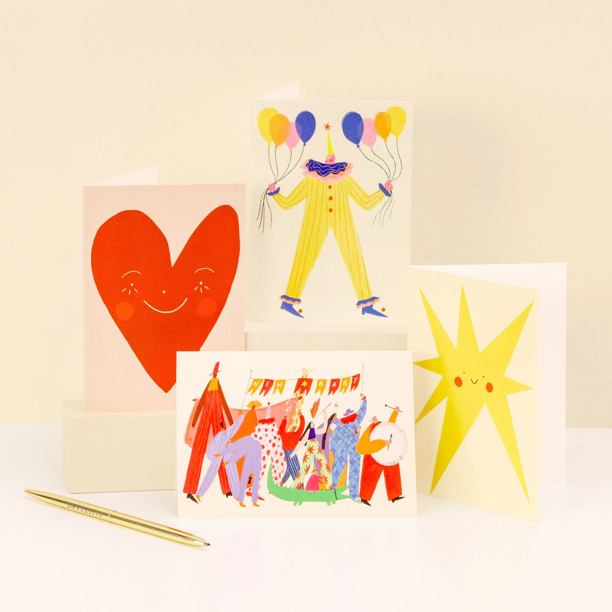 Circus Clown Birthday Card | A6