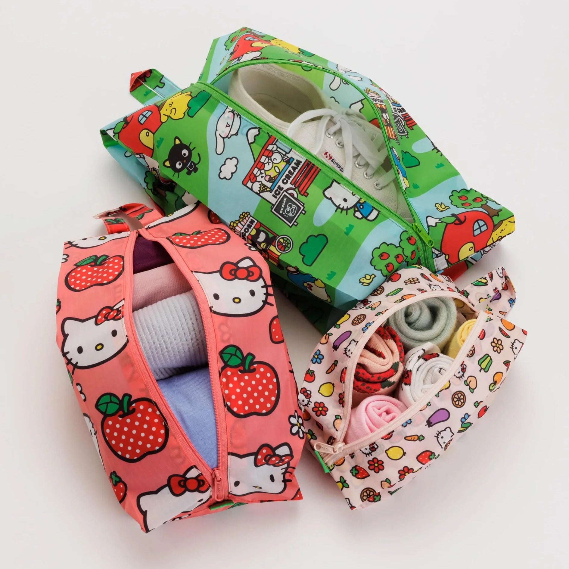 3D Zip Set - Hello Kitty and Friends