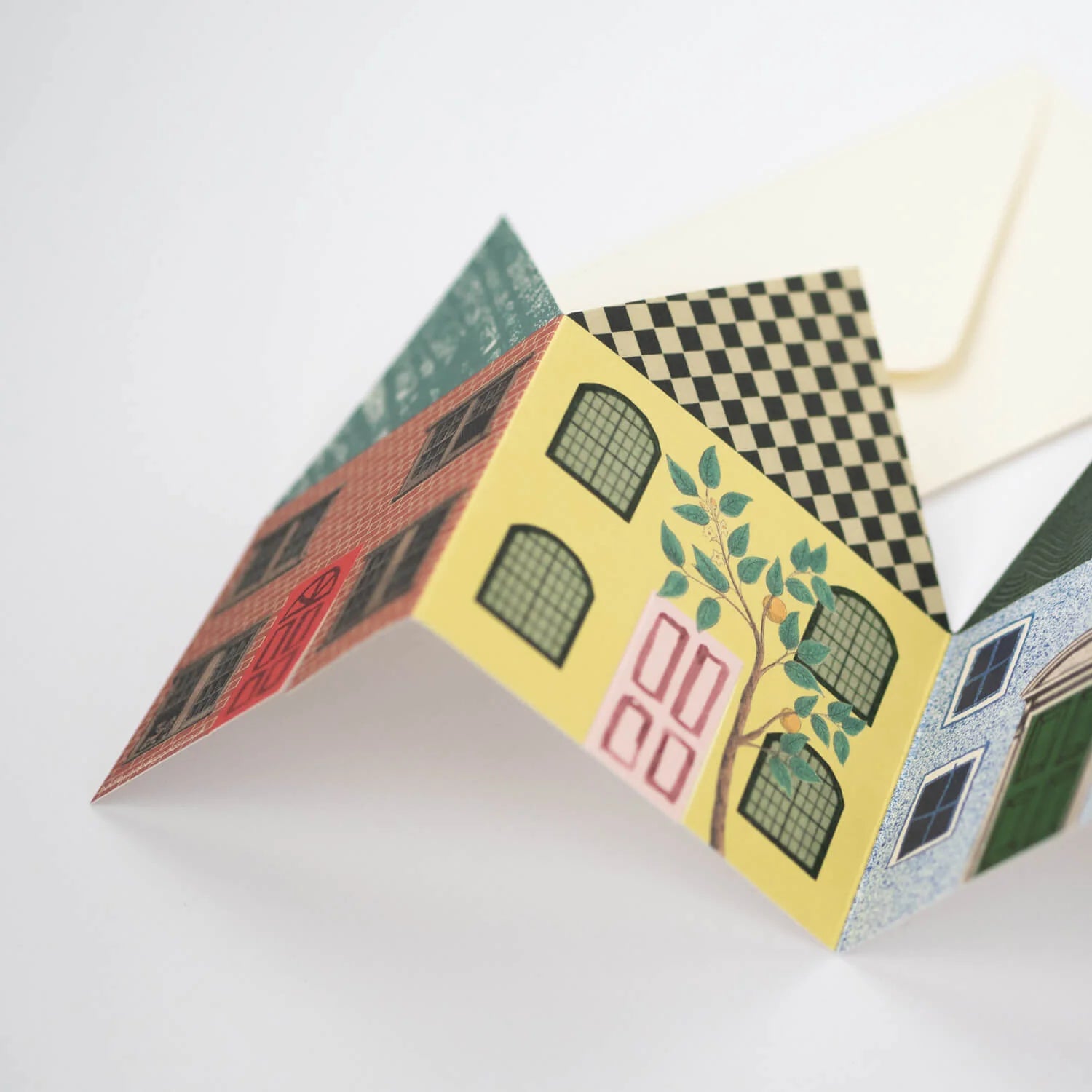 House Concertina Card