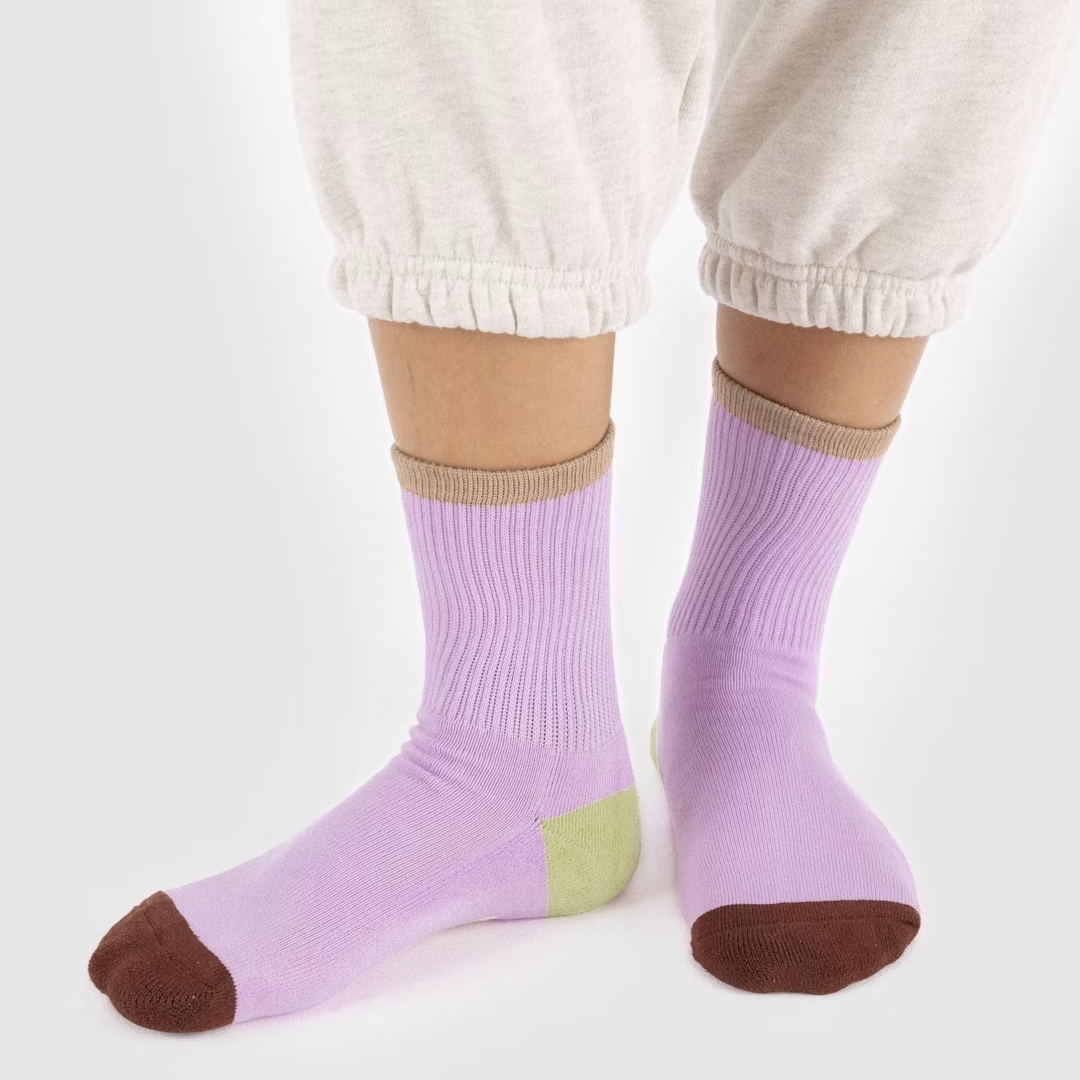 Ribbed Sock (Available in 4 colors)