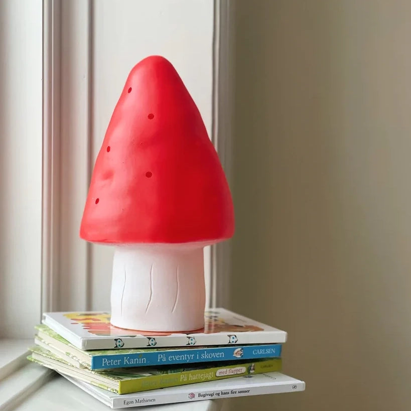 Pilzlampe – Rot