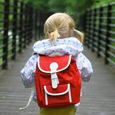 Retro kid backpack