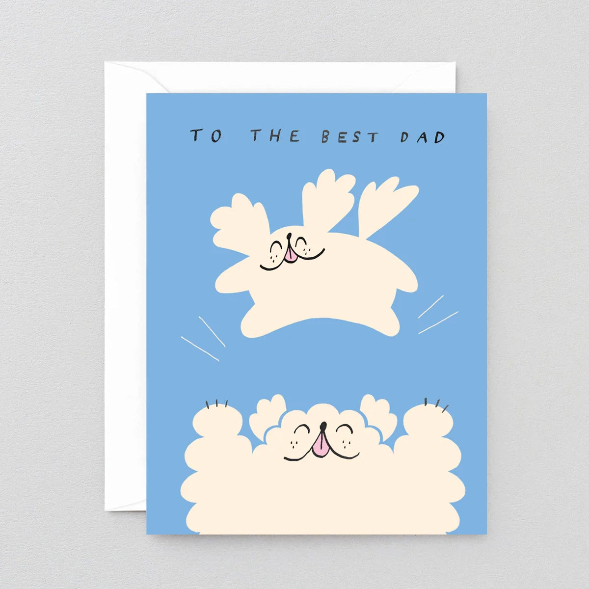 To The Best Dad Kids Greeting Card