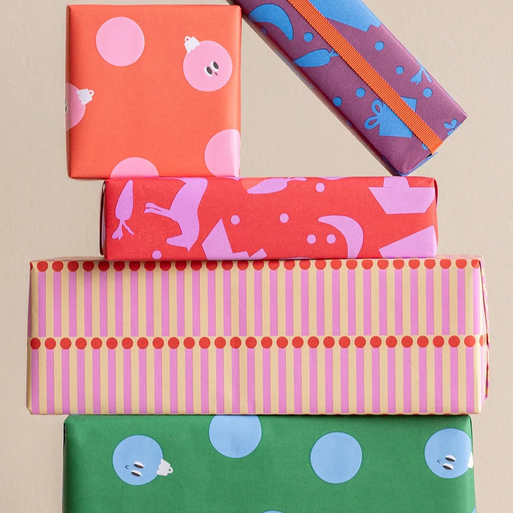 Gift wrapping paper Roll :Matchbox Vanilla