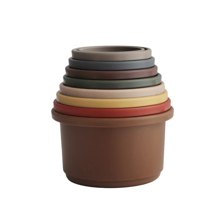 Retro Stacking Cups Toy