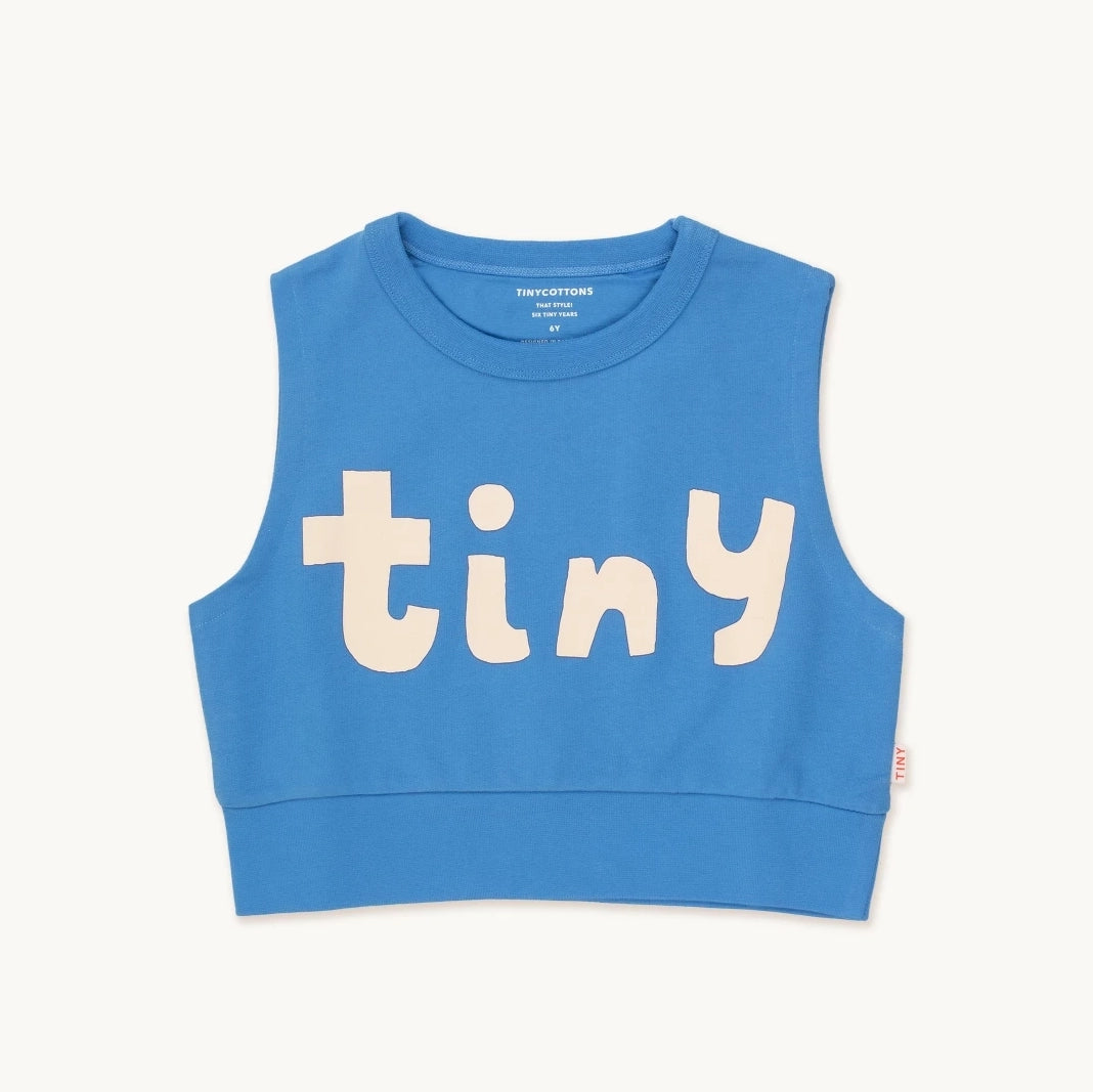 TINY SLEEVELESS SWEATSHIRT