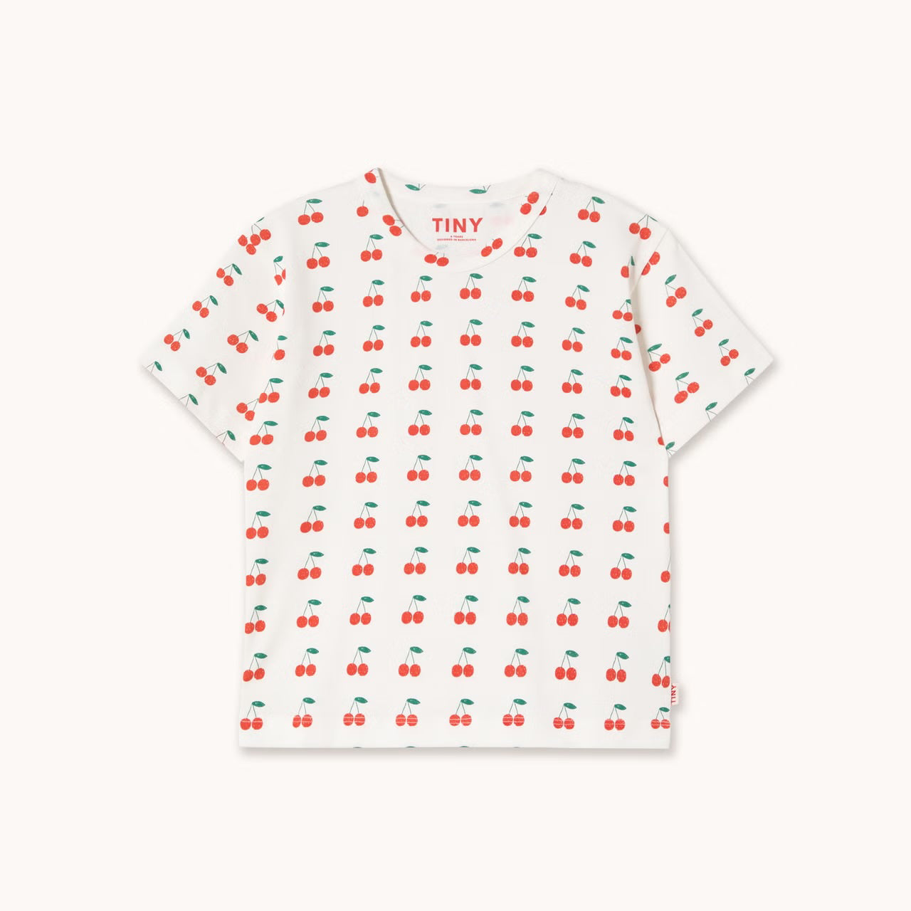 CHERRIES KNITTED TEE