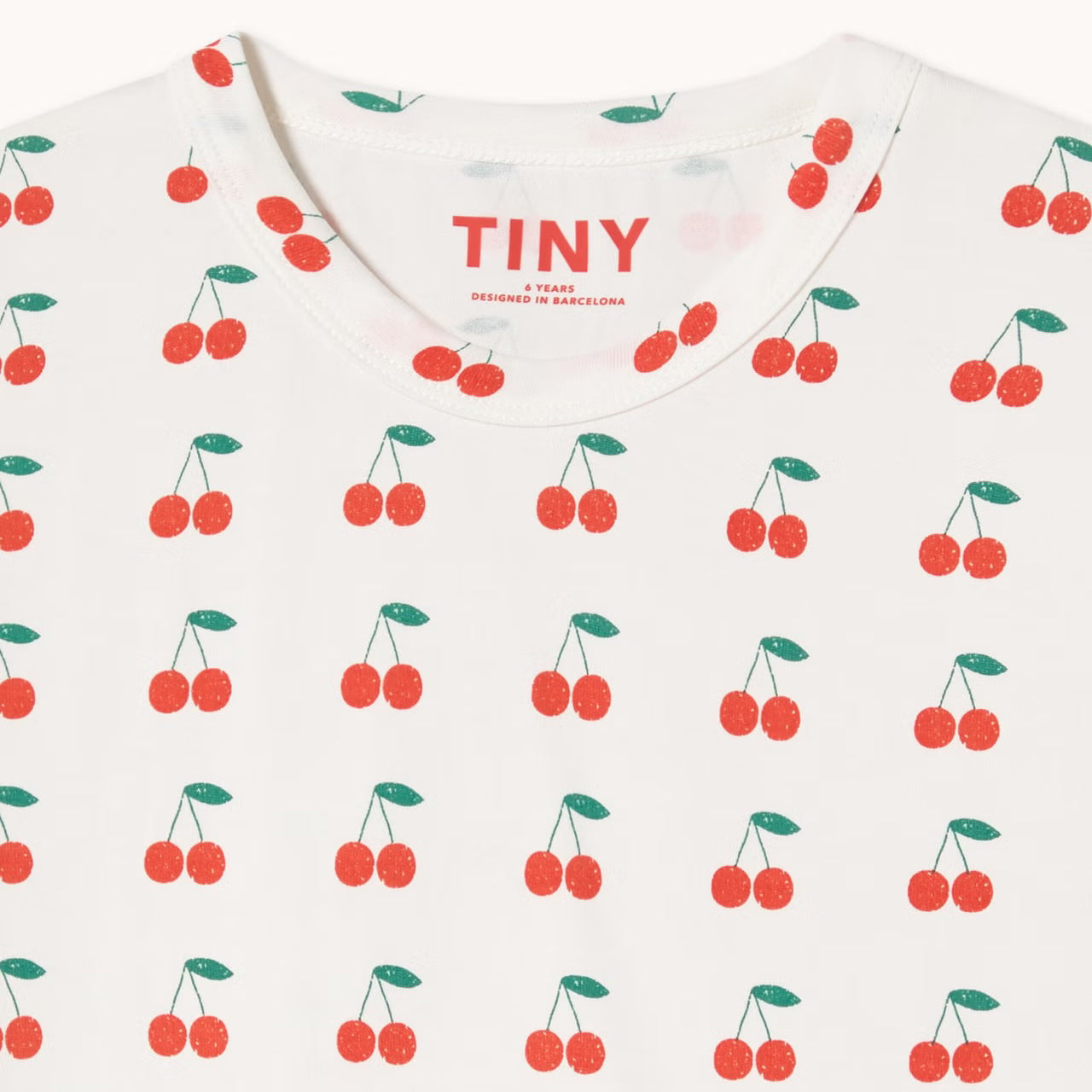 CHERRIES KNITTED TEE