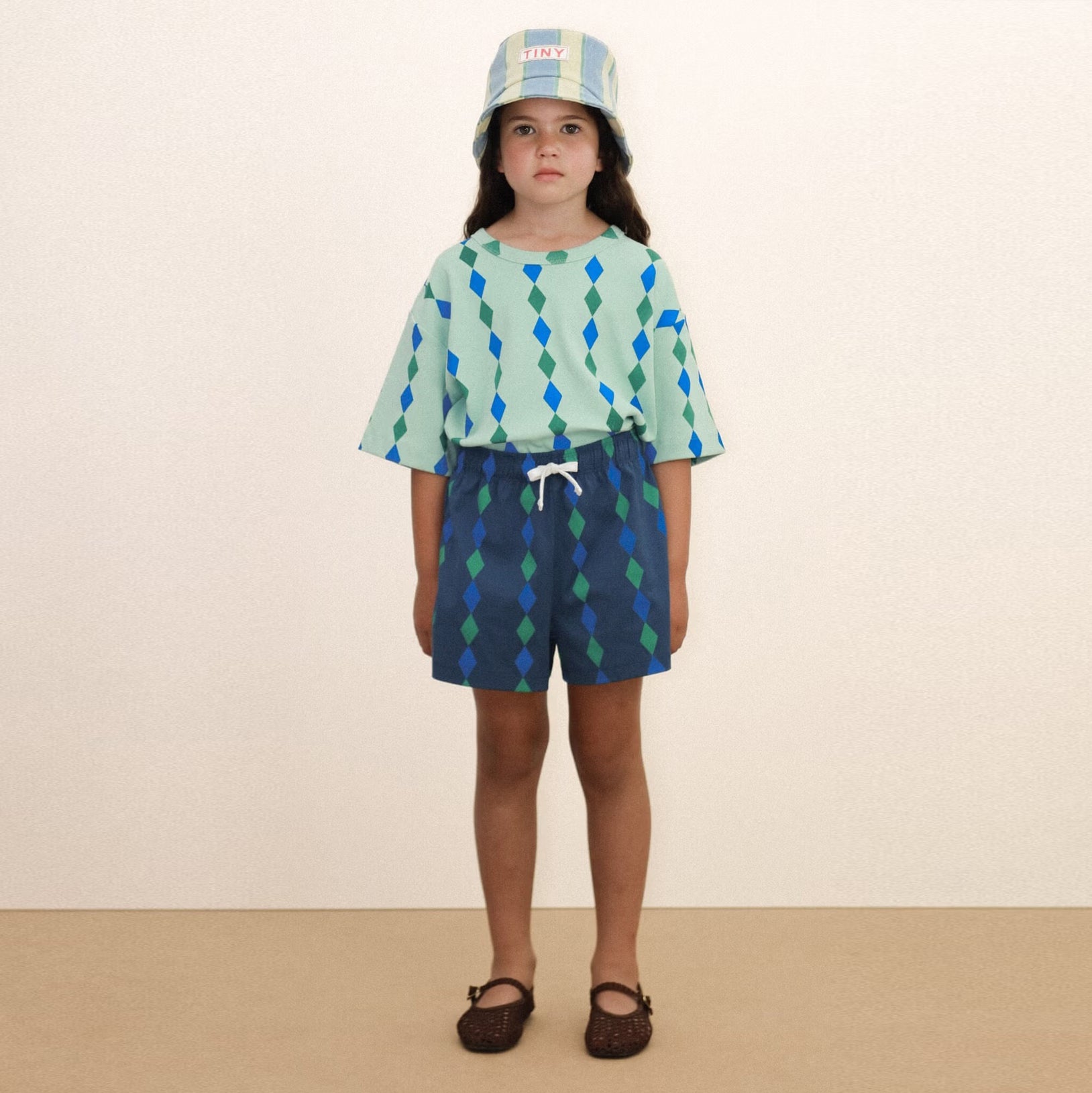 DIAMONDS KNITTED SHORTS