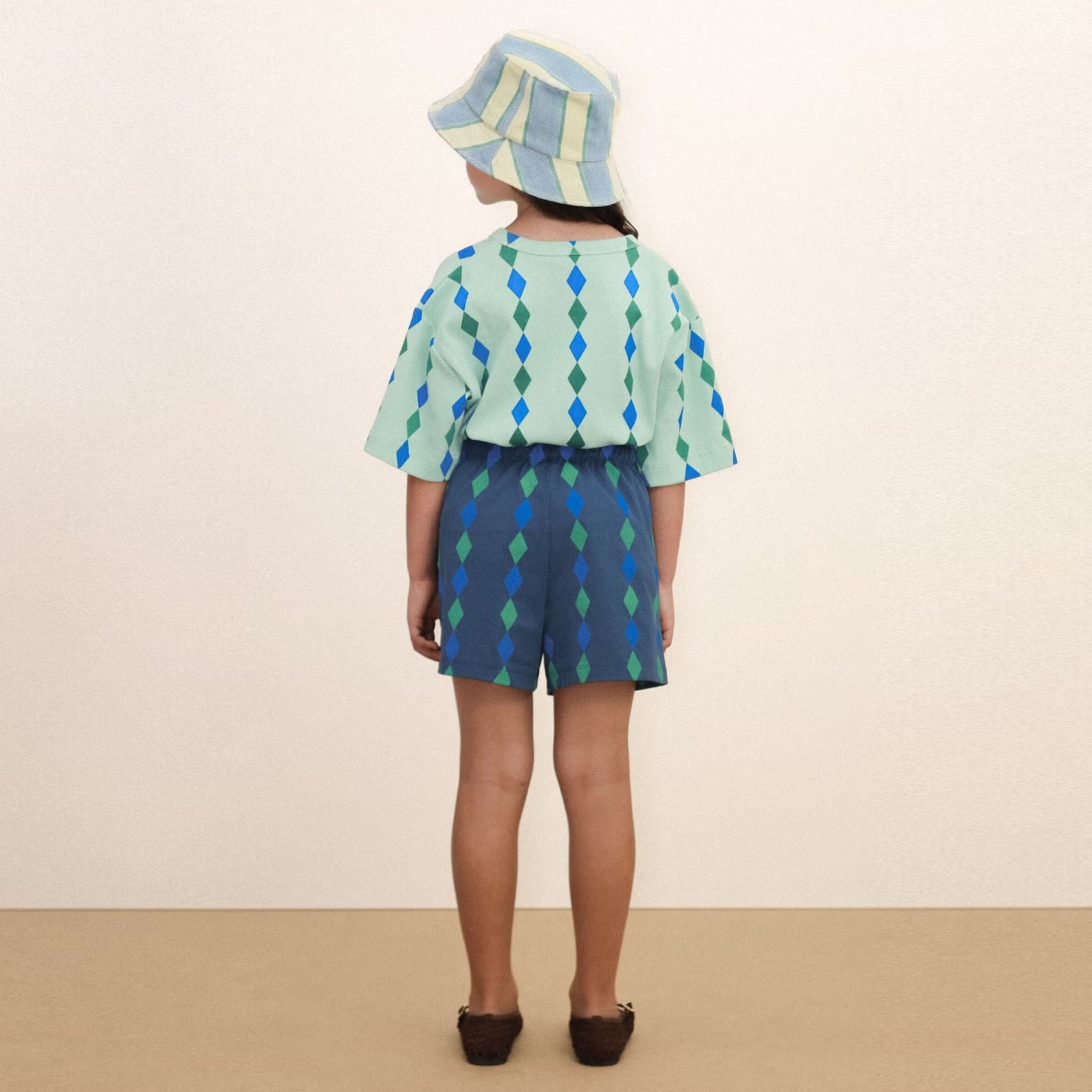 DIAMONDS KNITTED SHORTS