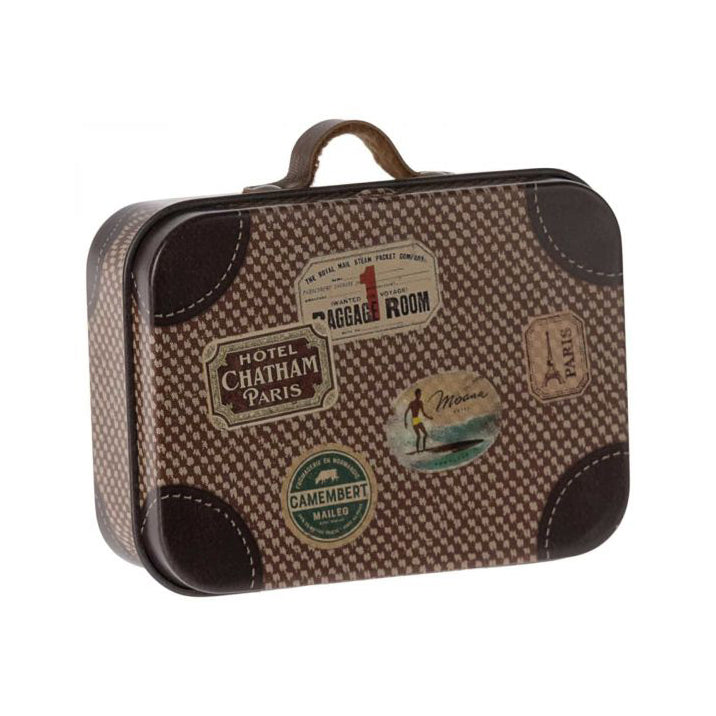 Suitcase, Micro - Brown