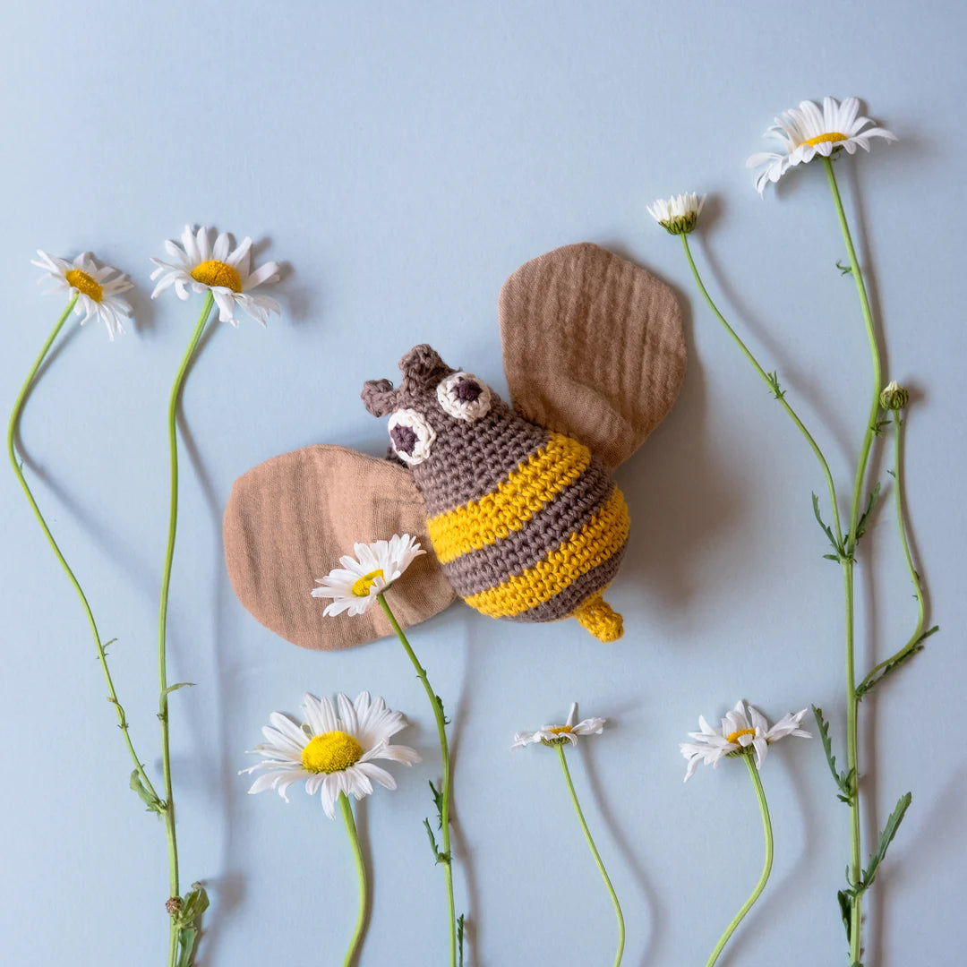 Bee Soothing Toy 100% organic cotton