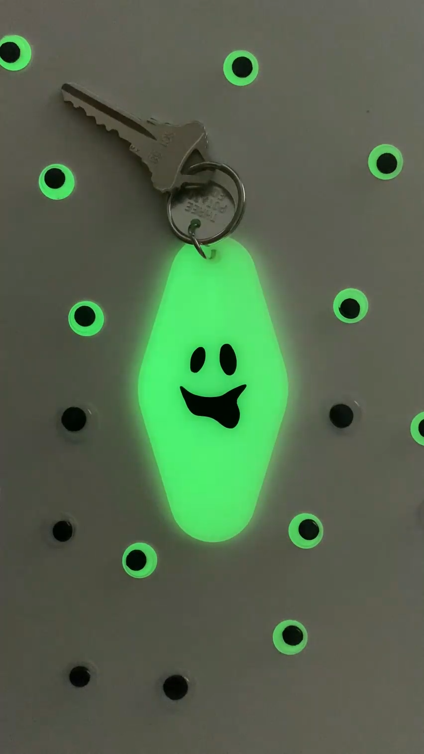 Ghost Key Tag - Glow In The Dark! (Limited Edition)