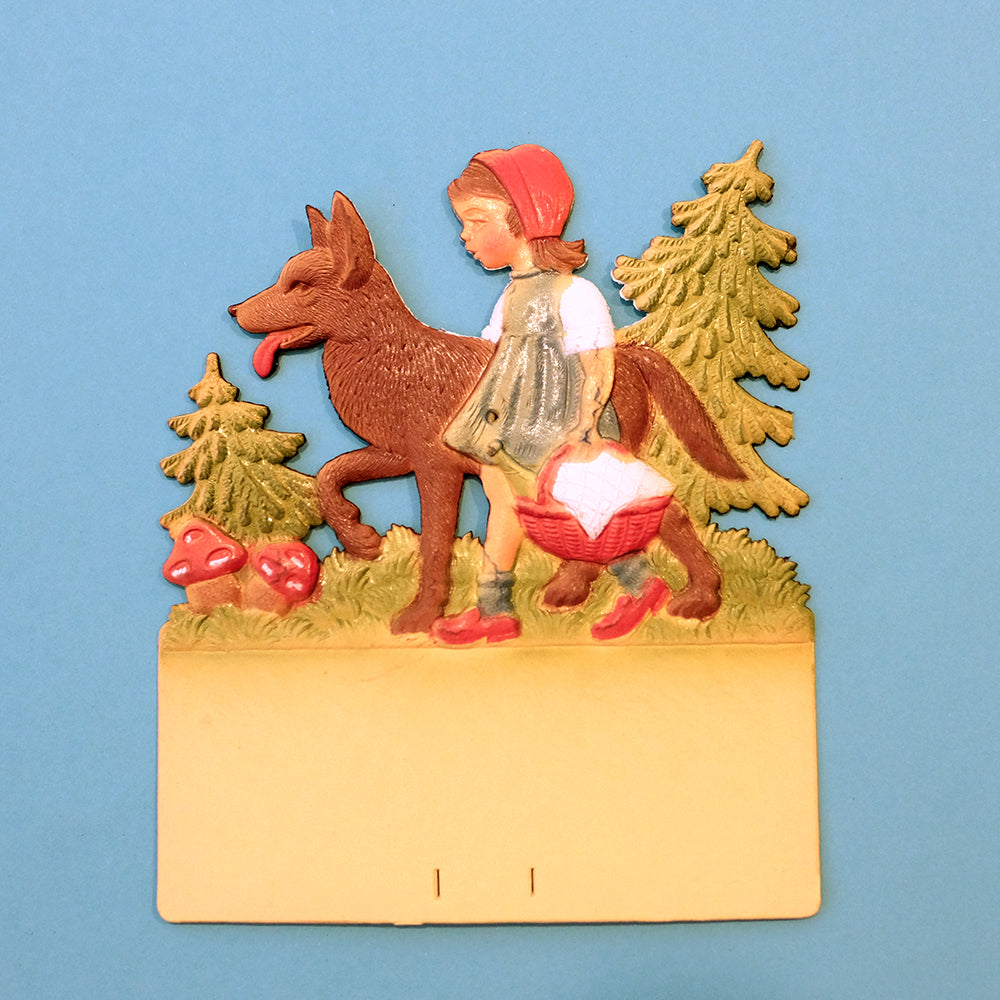 Vintage wall calendar set-Little Red Riding Hood
