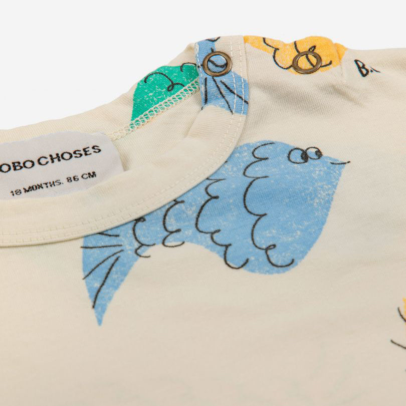 Multicolor Fish all over Baby T-shirt