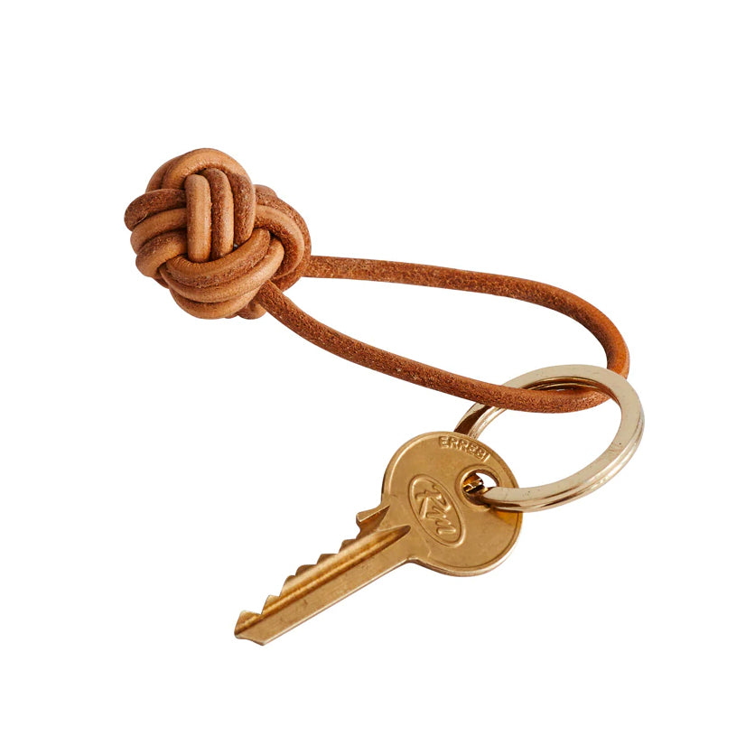KEYRING KNOT - LEATHER