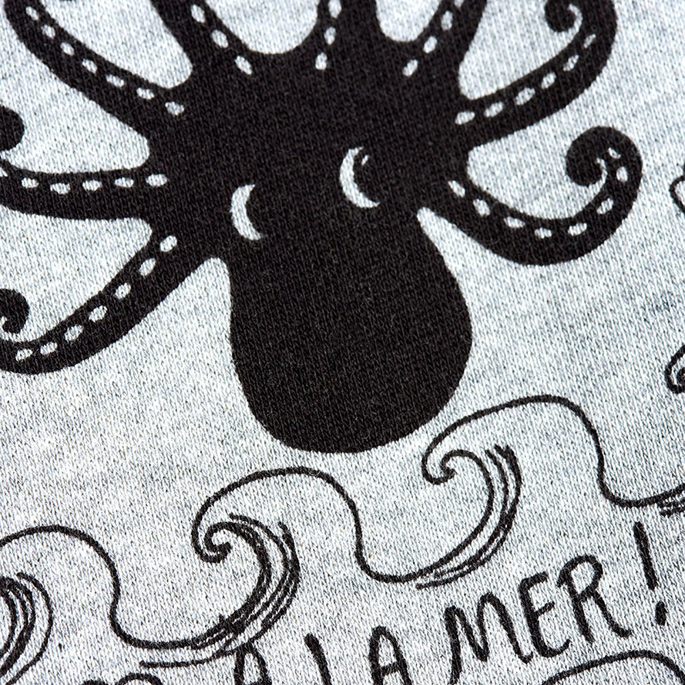 Octopus aop sweatpants - Grey