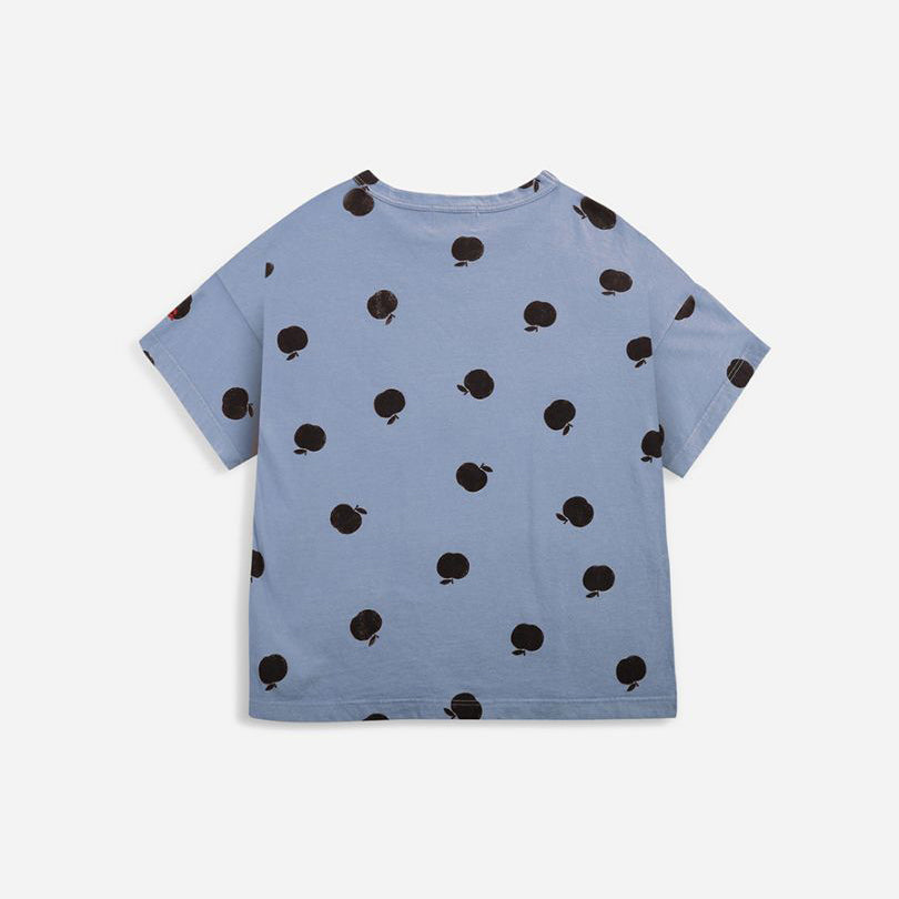 POMA ALLOVER BLUE T-SHIRT