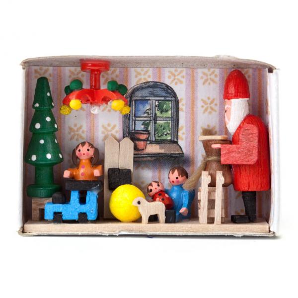 Miniature Christmas Matchbox