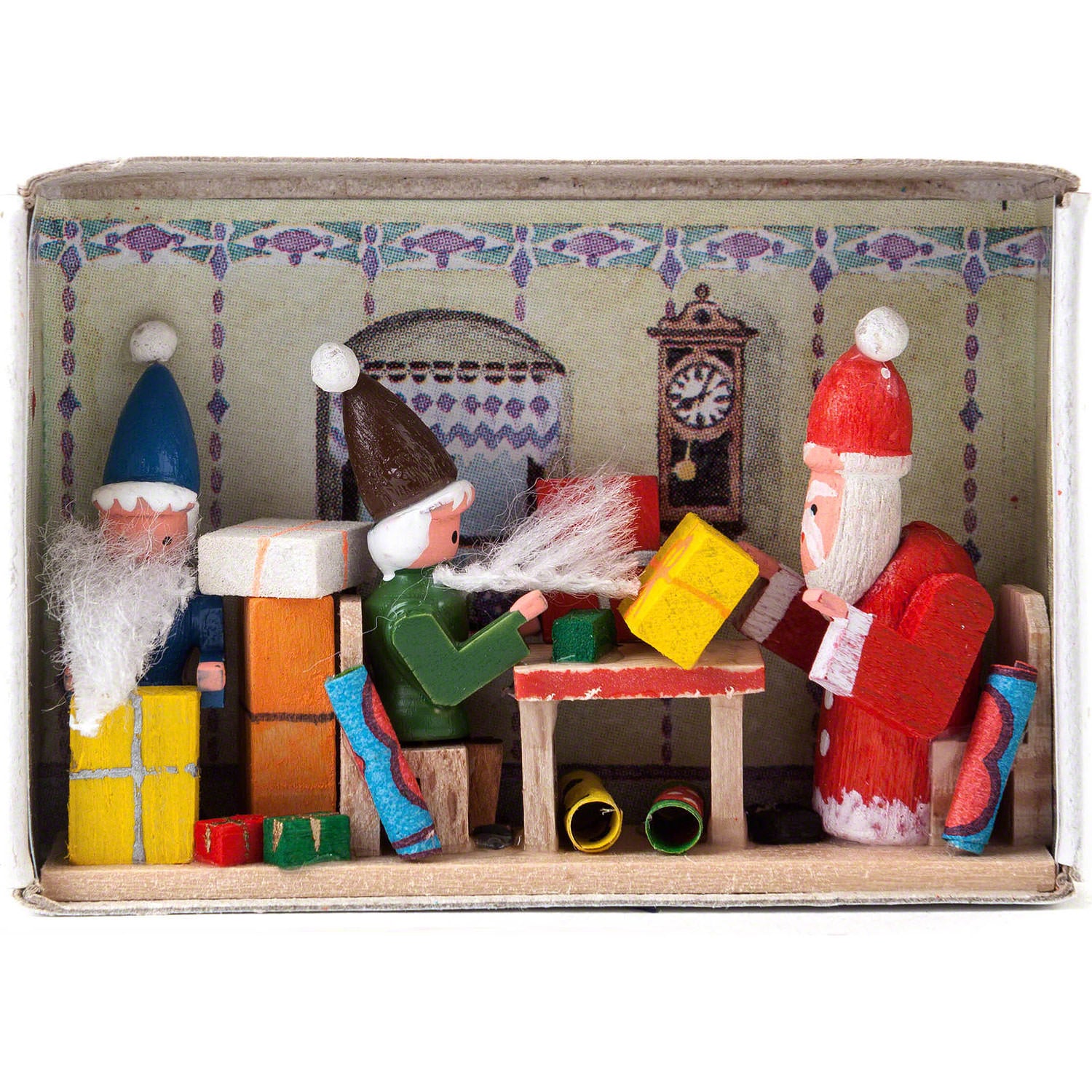 Miniature Christmas Matchbox