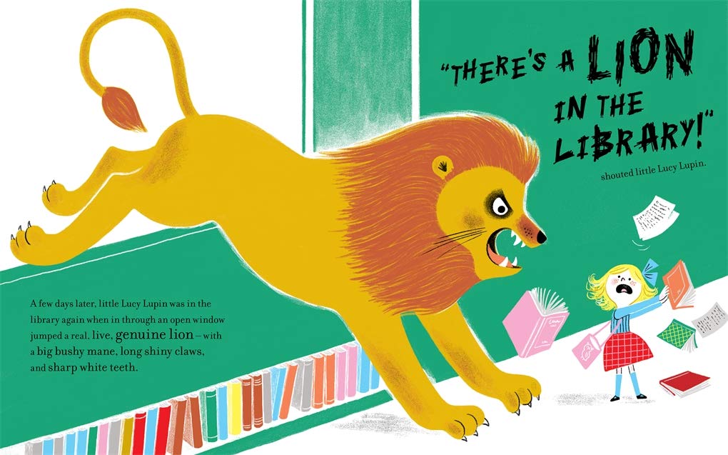 THERE'S A LION IN THE LIBRARY! (EN)