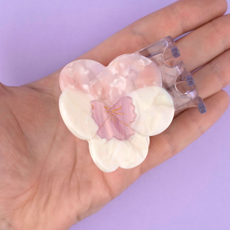Pansy Hair Claw (Available in 2 colors)