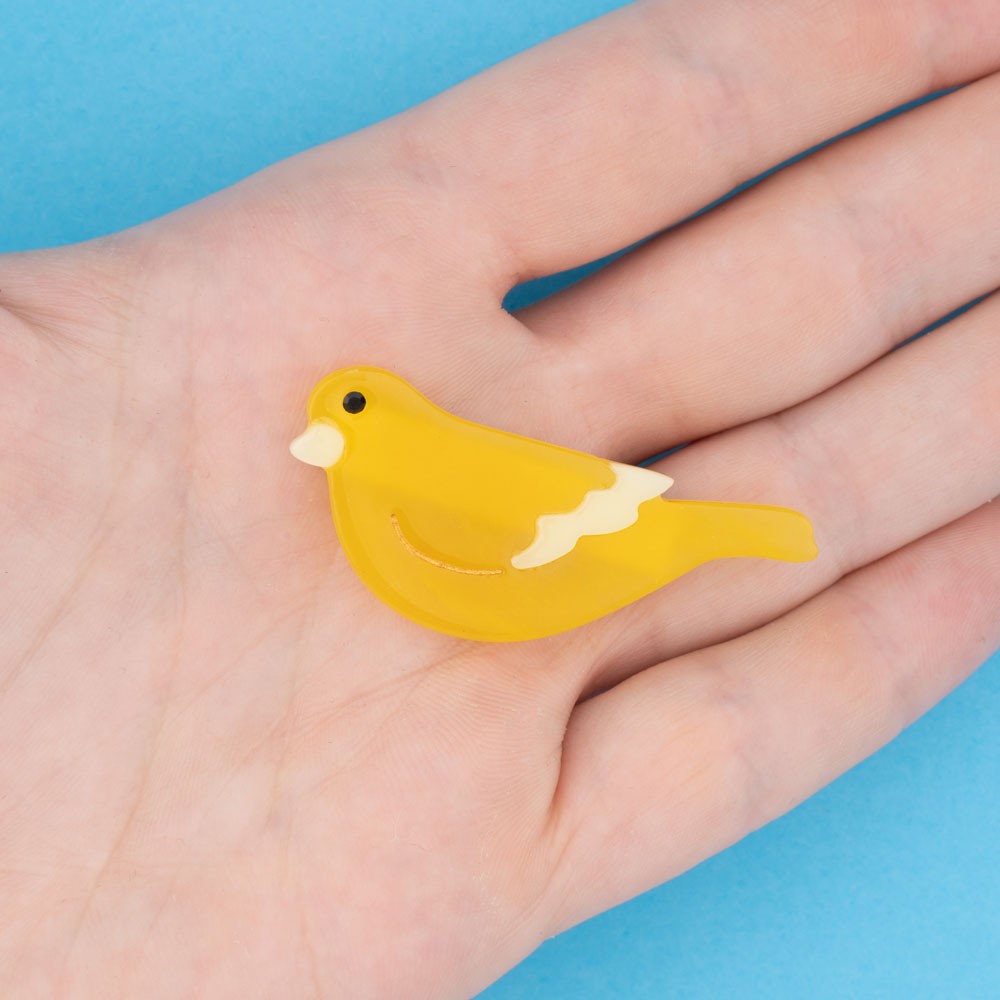 Canary Hair Clip