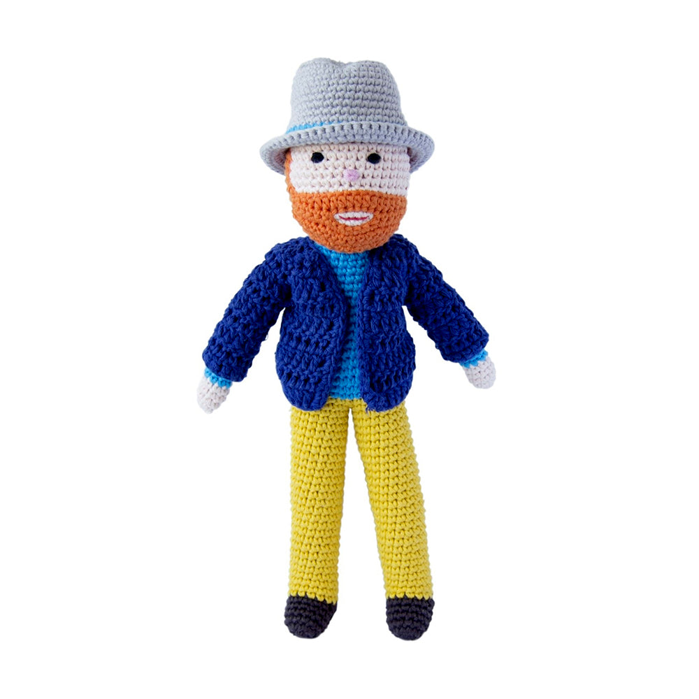 Vincent van Gogh crochet doll