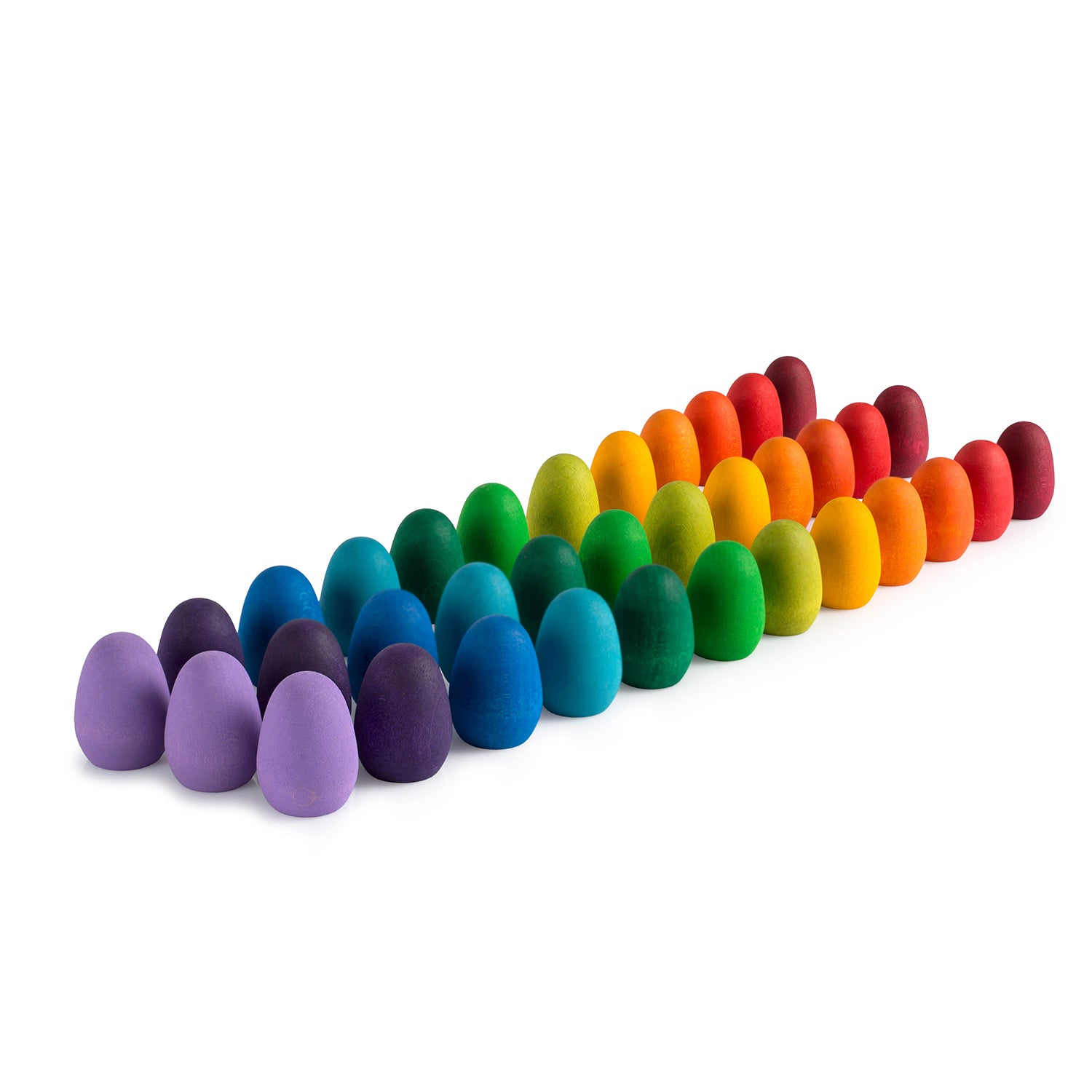Mandala rainbow eggs