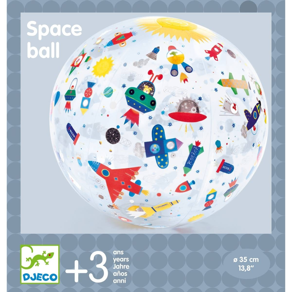 Aufblasbarer Weltraumball