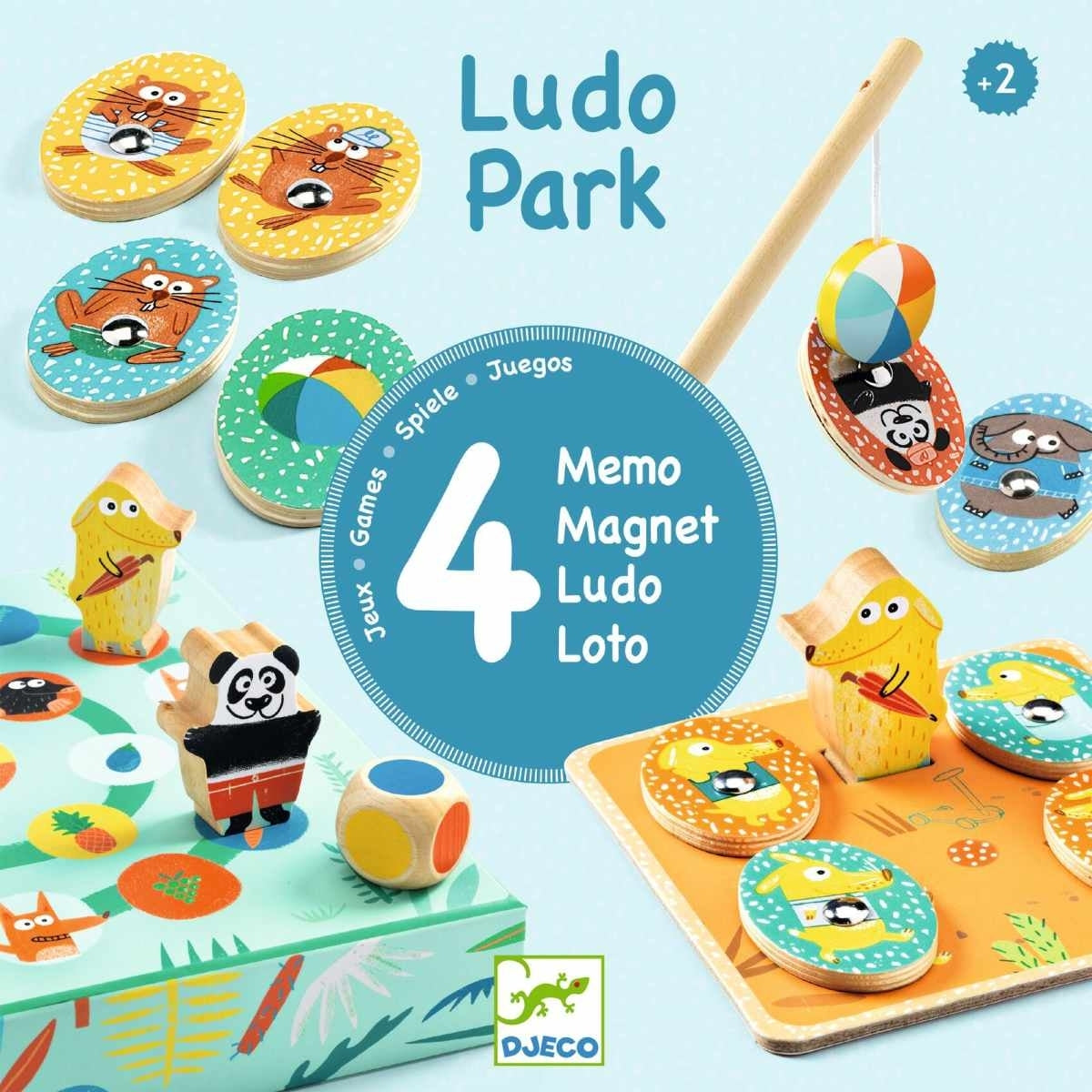 Ludo Park - 4 Games in 1