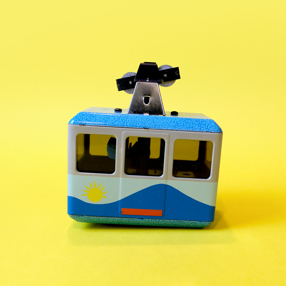 Cable Car Tin Toy