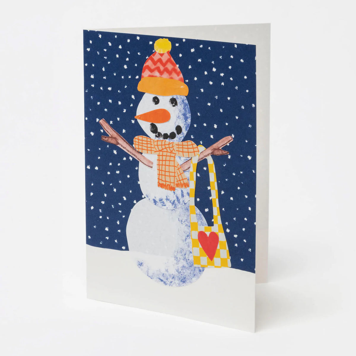 DIY Christmas Cards' Snowman (6 Cards in a Set)