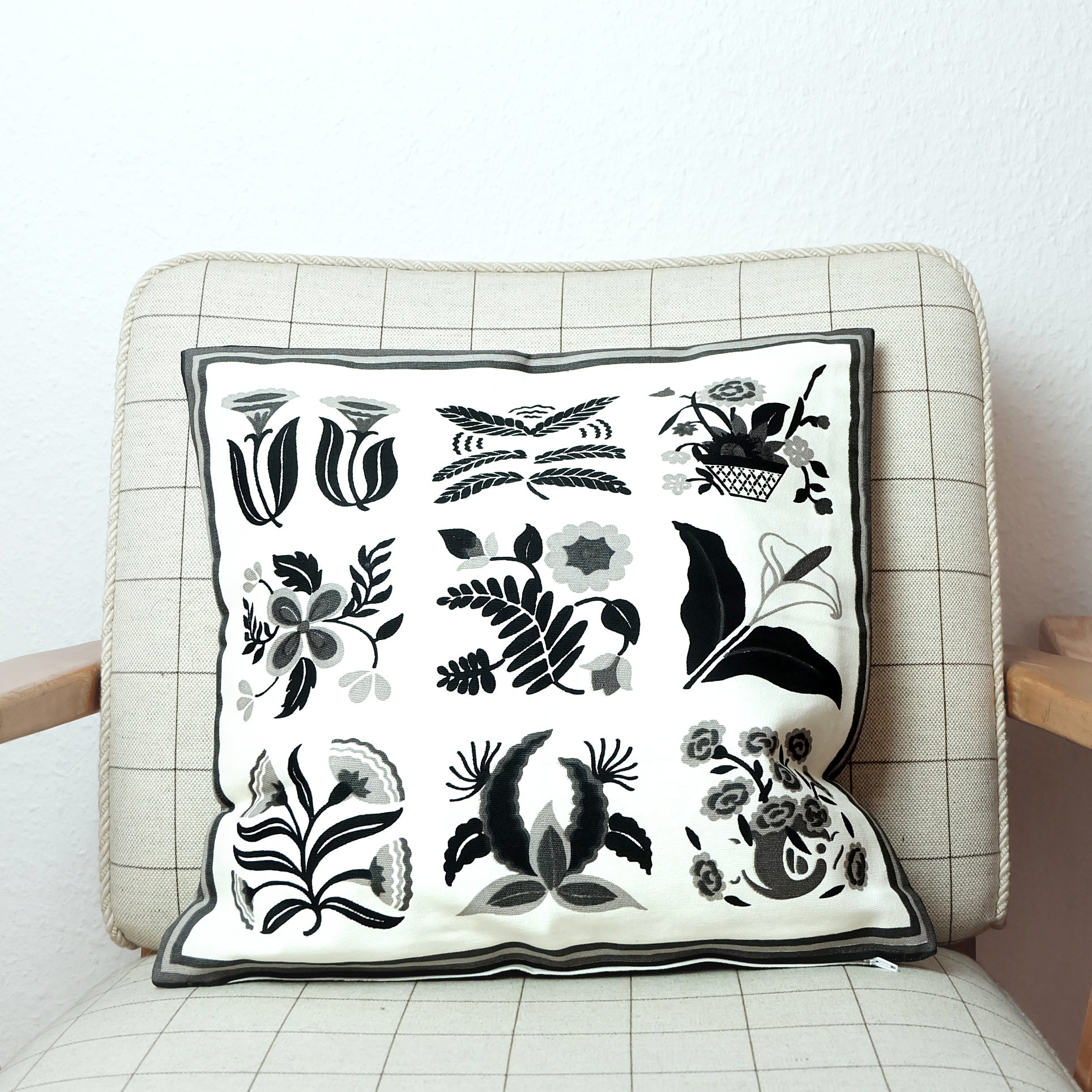 Vintage Handprint cushion cover - Summer Made