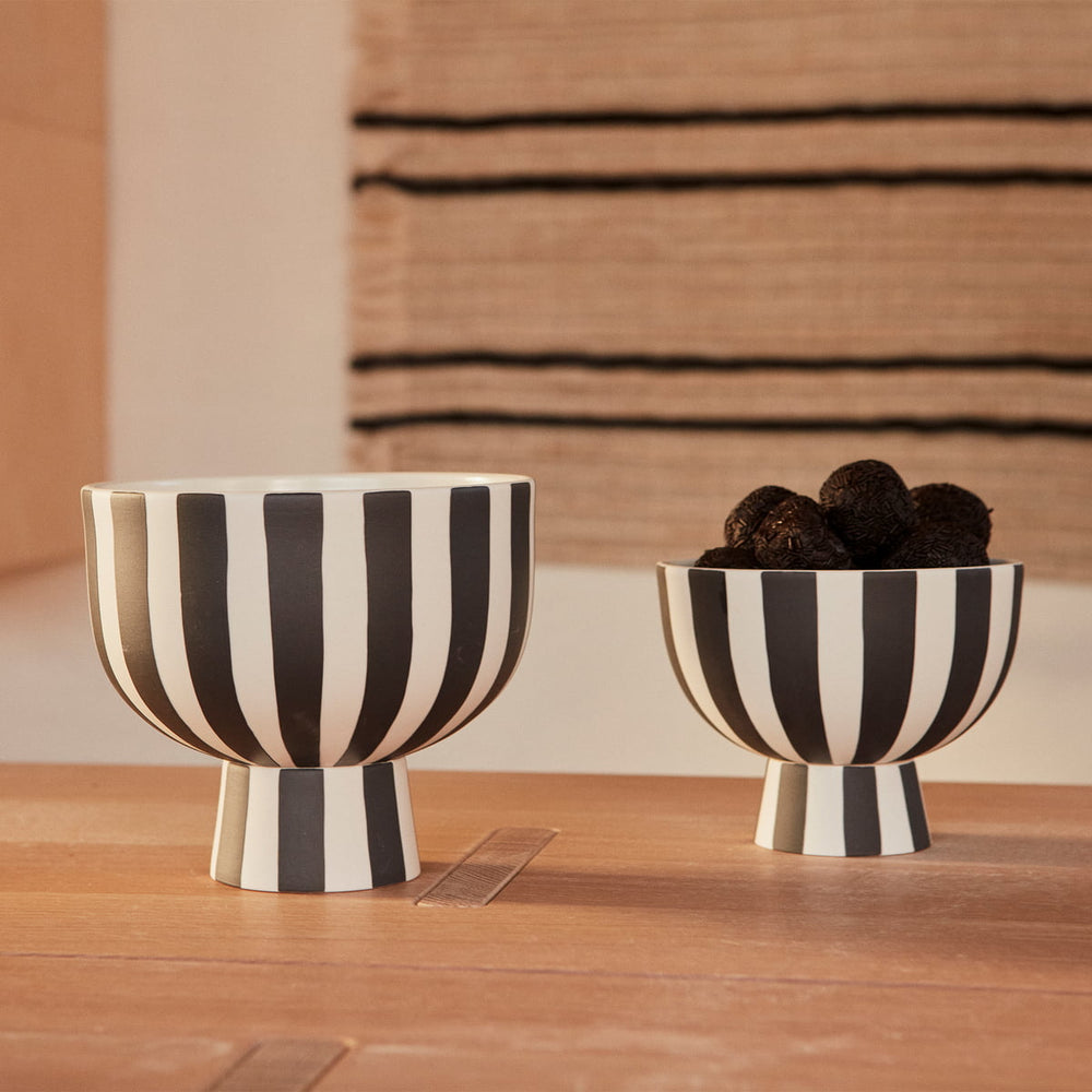 Toppu Mini Bowl, White/Black main image 1