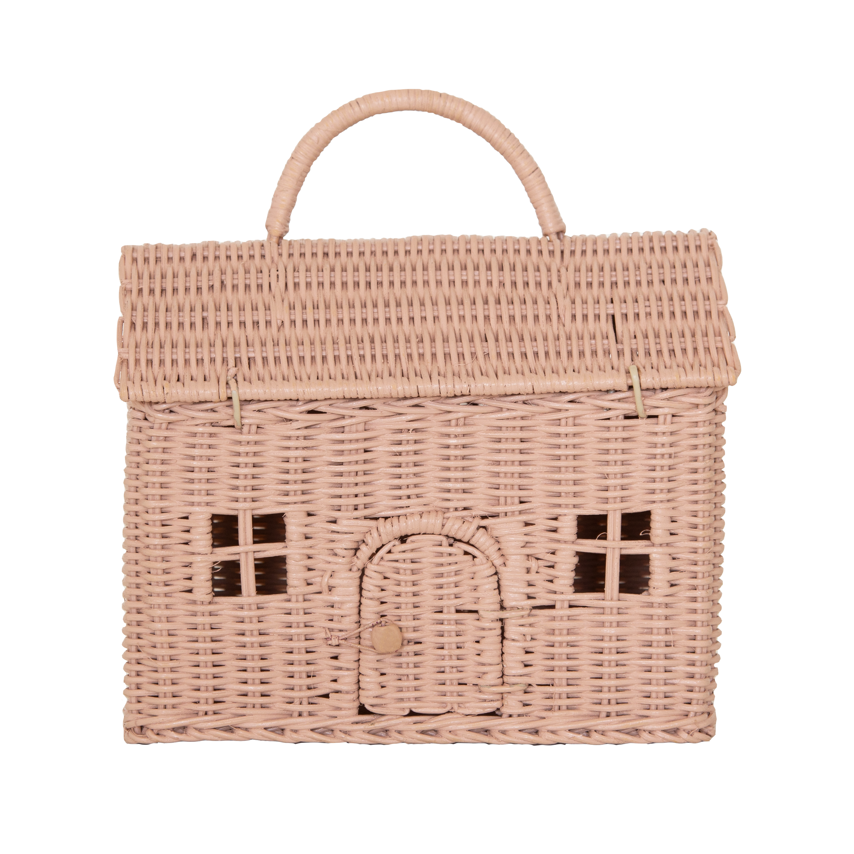 Rattan Casa Clutch (Available in 2 Colors)