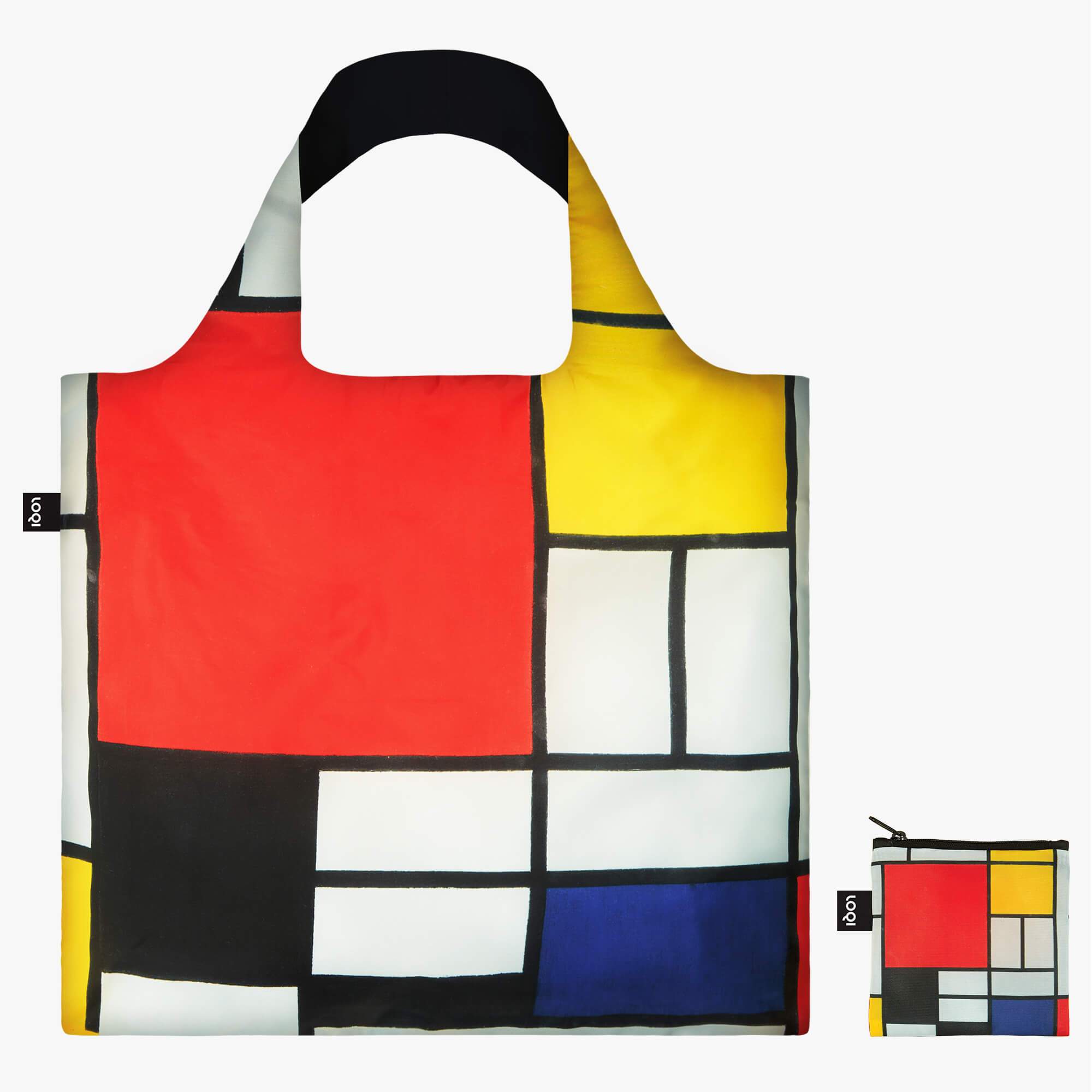Mondrian Composition Recycled Bag