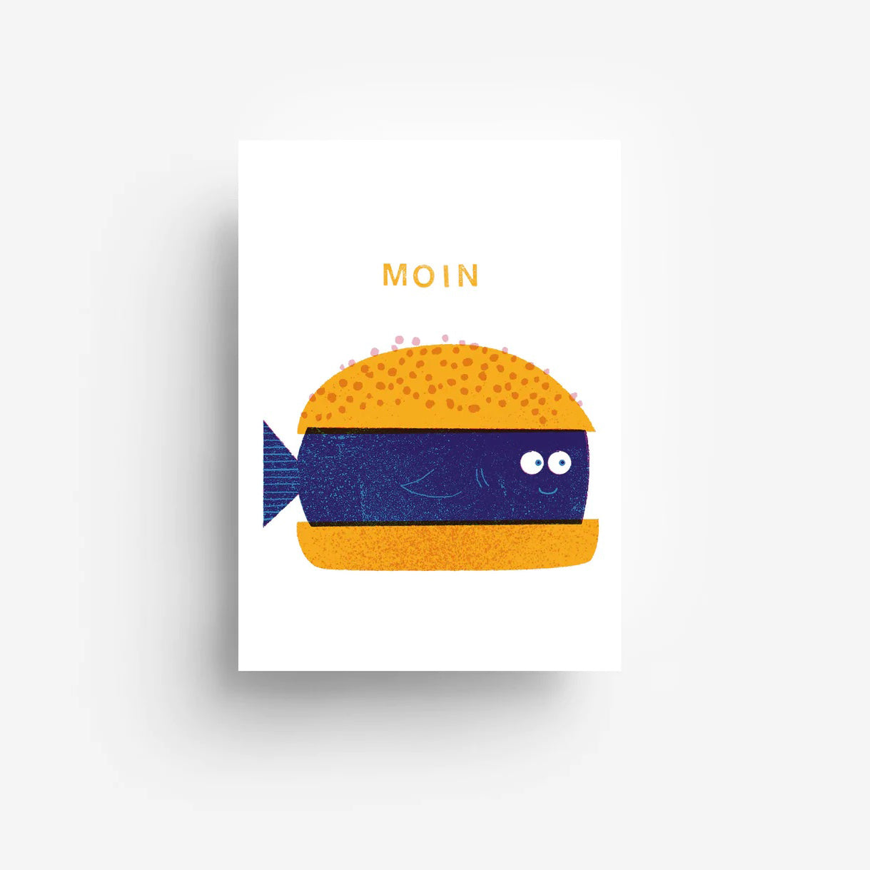 Postcard - Fishburger