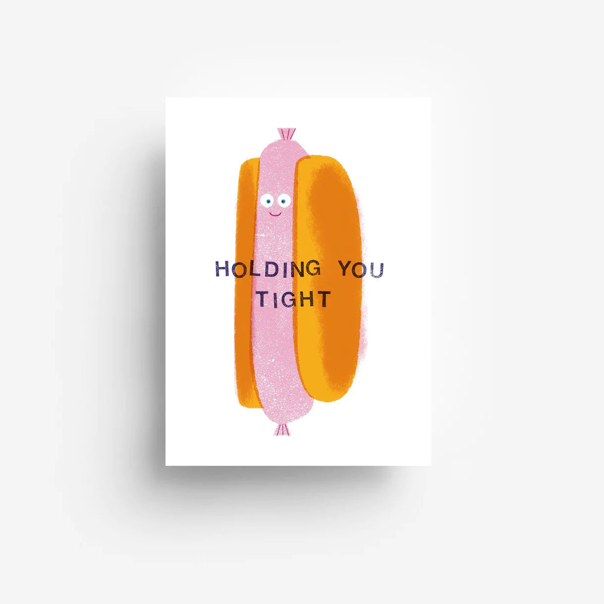 Postcard - Hot Dog