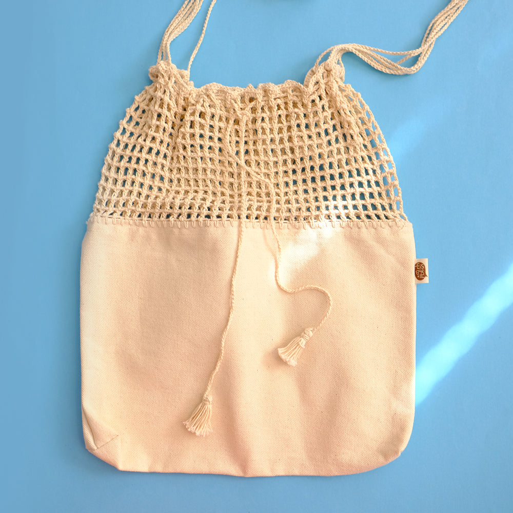 Minimal handwoven bag - Summer Made